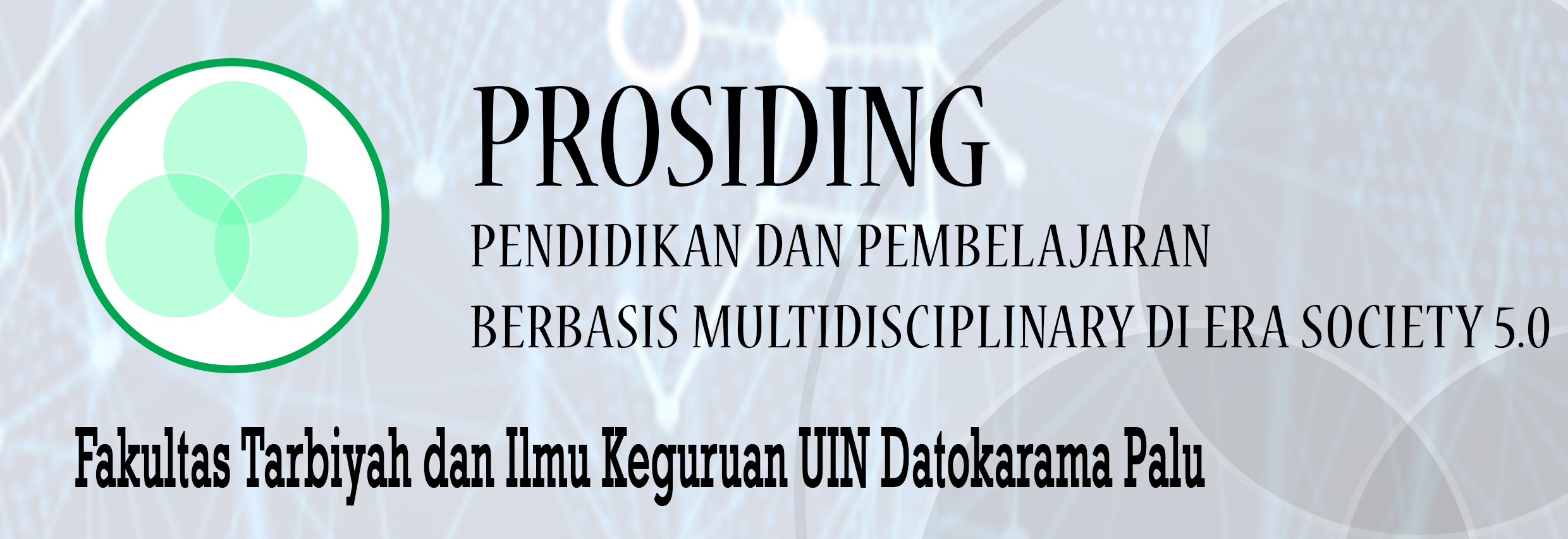 Prosiding Pendidikan dan Pembelajaran Berbasis Multidisciplinary di Era Society 5.0