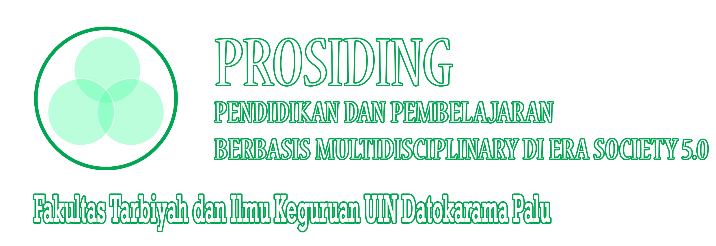 Prosiding Pendidikan dan Pembelajaran Berbasis Multidisciplinary di Era Society 5.0